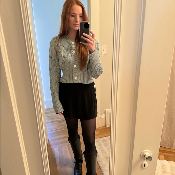 AYM-studio Ballet Skort - M / Midnight Black - Picture 2 of 6